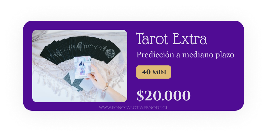 Fono tarot Minutos 20000